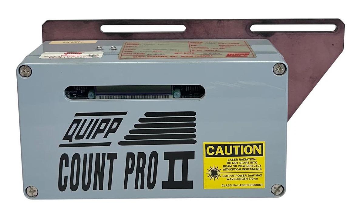Used QUIPP COUNT PROII / 100931 COUNT PRO II LASER SENSOR 12-24V QPN-100931-D USNP