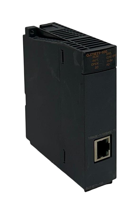 Used MITSUBISHI ELECTRIC QJ71E71-100 MELSEC-Q EtherNet I/F MODULE QJ71E71100 USNP