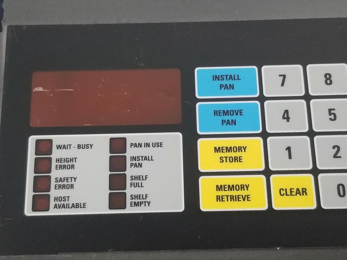 Used KARDEX / REMSTAR 6001470-000 REPLACEMENT KEYPAD 6001470000 (FOR PARTS)