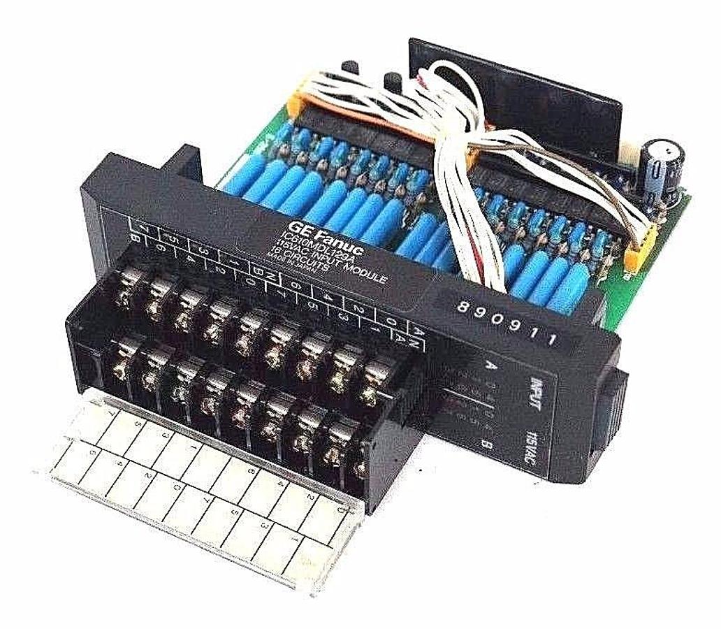 Used NIB GE FANUC IC610MDL129A INPUT MODULE 115VAC, 16POINT
