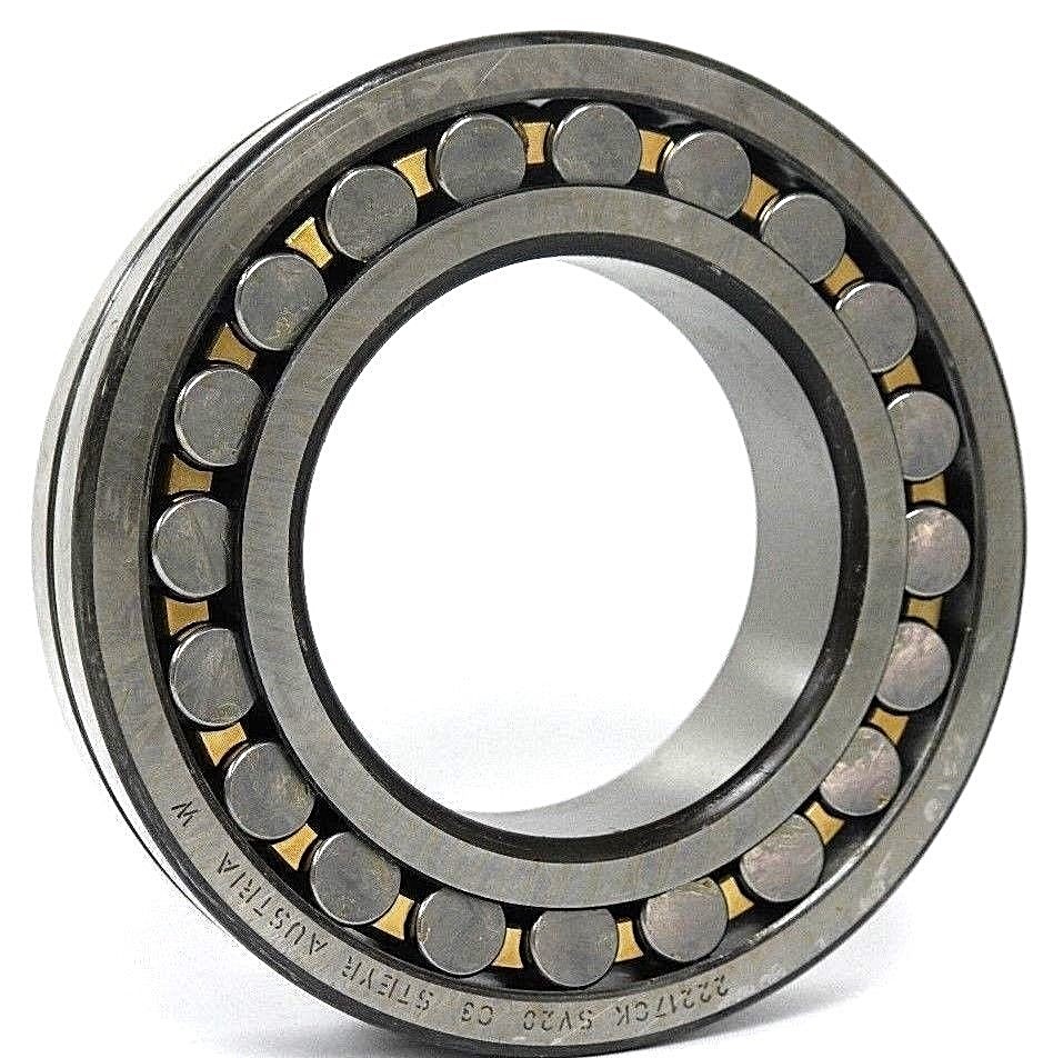 Used NEW STEYR 22217CK SV20 C3 SPHERICAL ROLLER BEARING 22217CKSV20C3