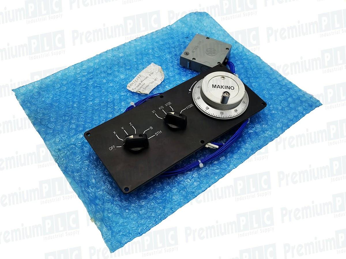 Used MAKINO EXMTC005 MANUAL PULSE GENERATOR NIDEC NEMICON OLM-01-2AZ9-17