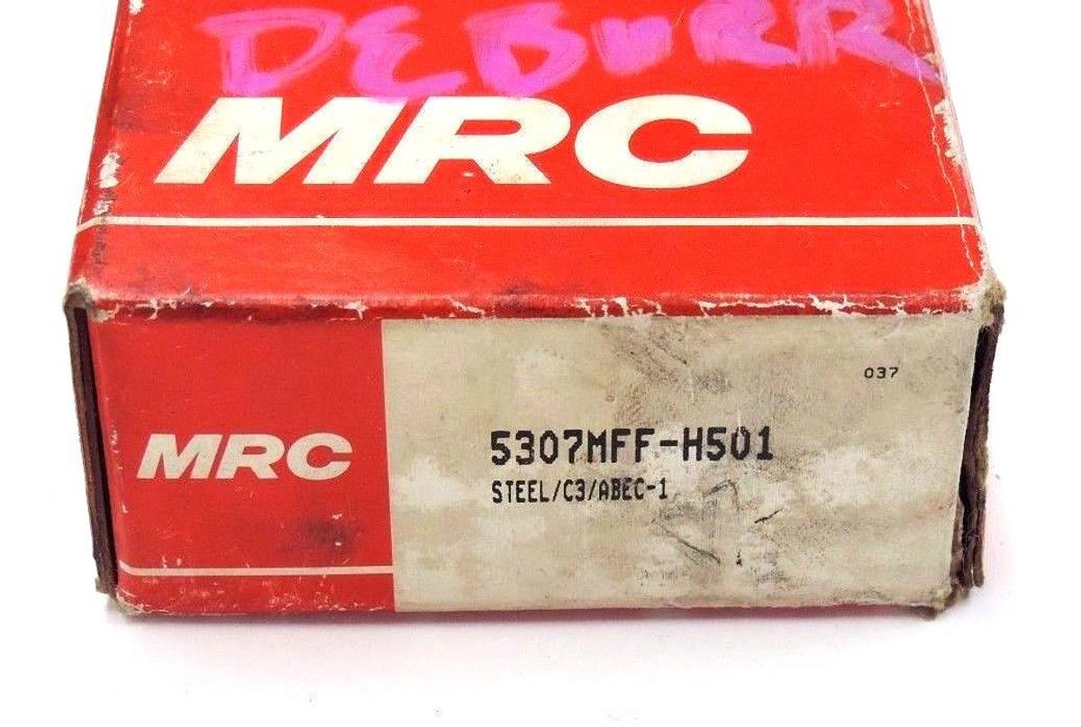 Used NIB MRC 5307MFF-H501  BEARING STEEL/C3/ABEC-1, 35X80X35MM, 5307MFFH501