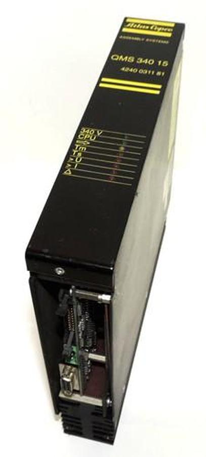 Used ATLAS COPCO 4240-0311-81 SERVO CONTROLLER QMS-340-15, 4240031181-0004, QMS34015
