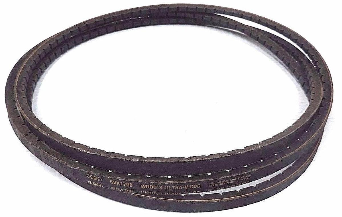 Used NEW TB WOOD'S 5VX1700 ULTRA-V COG V-BELT 5/8X35/64X170IN