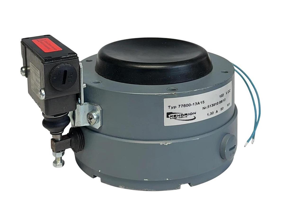 Used KENDRION 77600-13A15 / 7760013A15 ELECTROMAGNETIC BRAKE 102V/1/1/5NM/35MM USNP