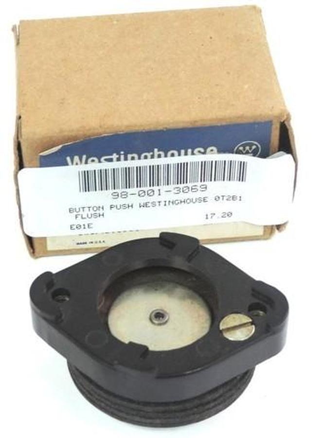 NIB WESTINGHOUSE OT2B1 OPERATOR FOR PUSHBUTTON FLUSH HEAD BLACK OILTIGHT