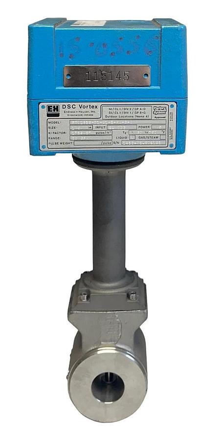 Used ENDRESS+HAUSER DSC FTV1836-01-A1-2-HL-G-0 / FTV183601A12HLG0 FLOW METER 1'' USNP