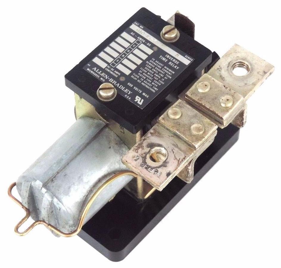 Used ALLEN BRADLEY 810-NX47 SER B INVERSE TIME RELAY 810NX47