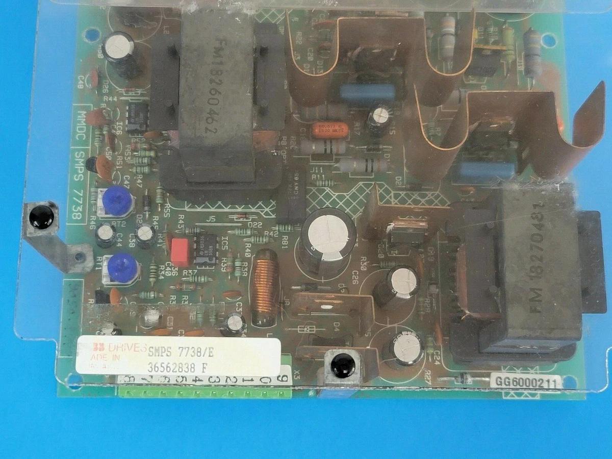Used ABB SMPS 7738 POWER SUPPLY 110VAC SMPS7738