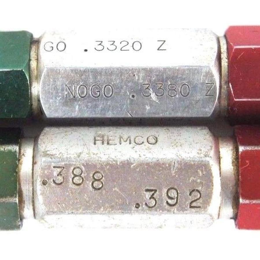 Used LOT OF 10 PLUG GAGES BESLEY, RITE-O, HEMCO, VAN KEUREN, DU-WELL