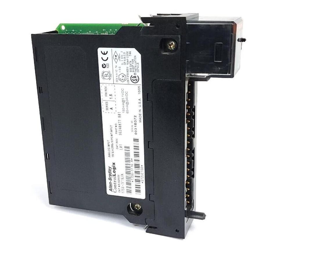 Used ALLEN BRADLEY 1756-IF16 /A CONTROLLOGIX ANALOG INPUT MODULE F/W 1.5 1756IF16
