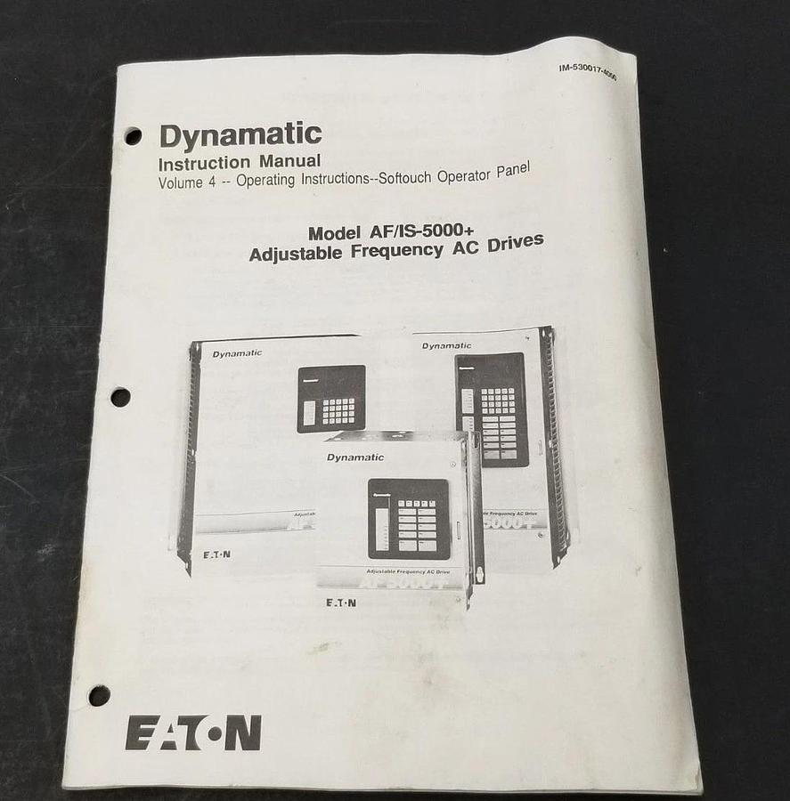 Used NIB EATON DYNAMATIC 15-000966-1101 SOFTOUCH OPERATOR PANEL 150009661101