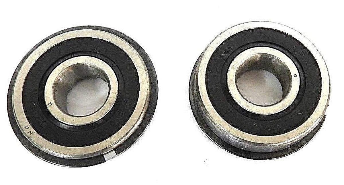 Used LOT OF 2 NEW NACHI 6304NSL SINGLE ROW BALL BEARINGS