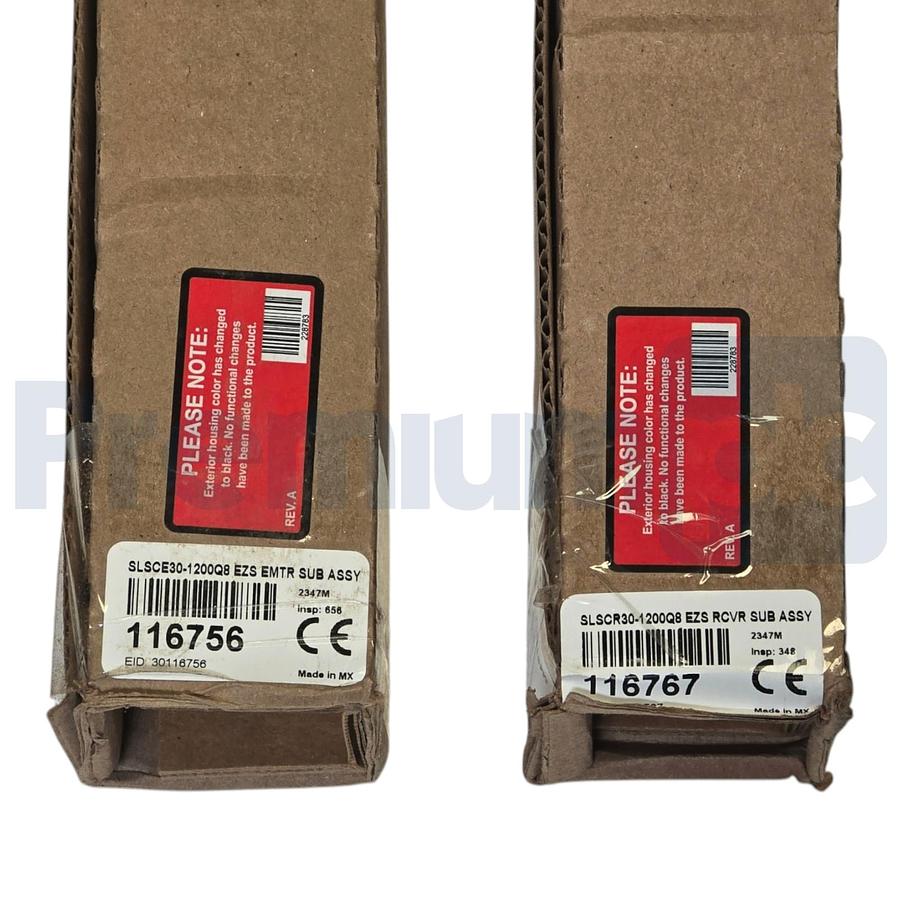 Used Banner SLSCP30-1200Q88 Cascade Light Curtain Pair Kit 30mm x 1200mm 72450 NSMP