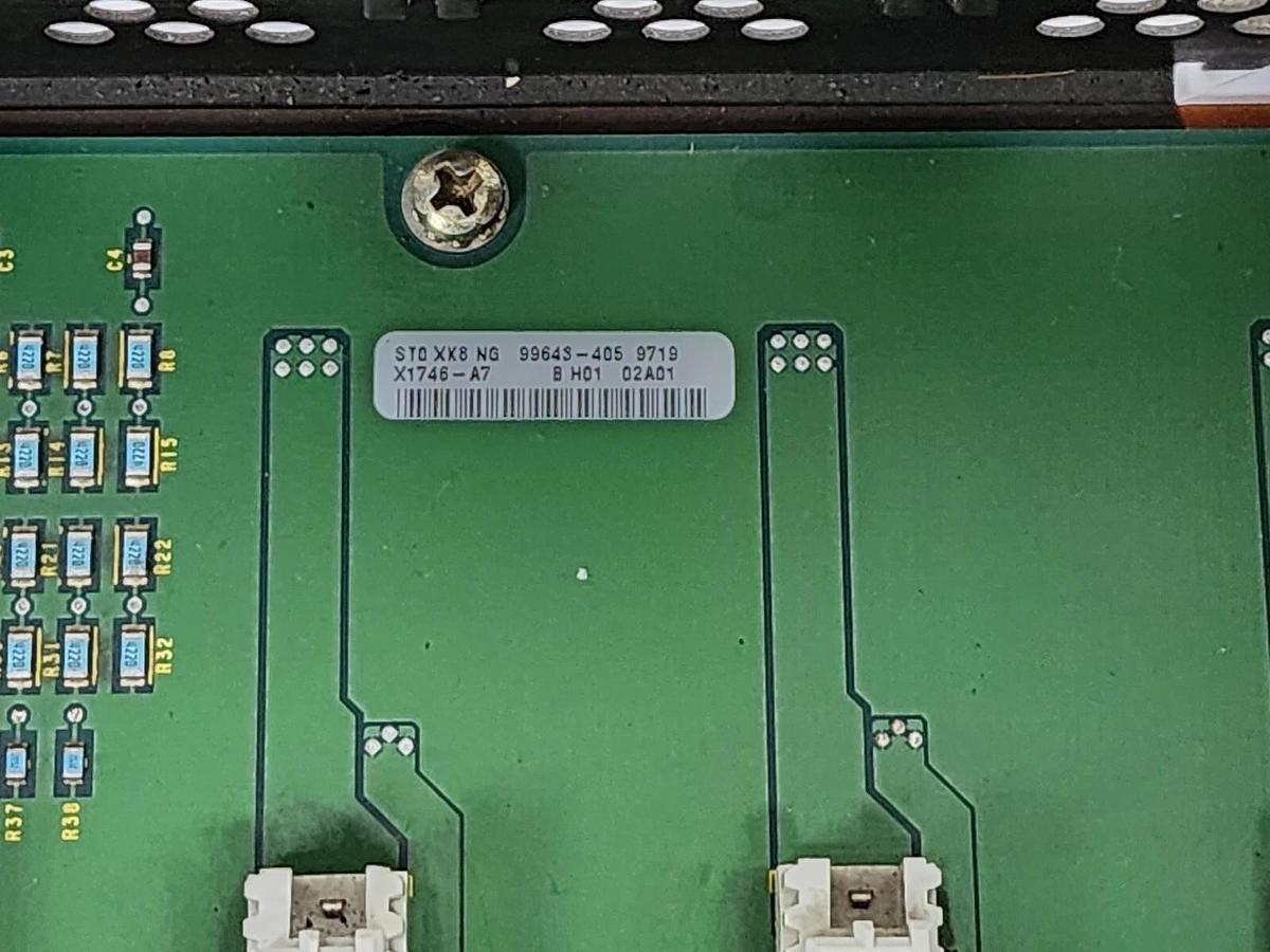 Used ALLEN BRADLEY 1746-A7 SER. B 7-SLOT RACK 1746A7