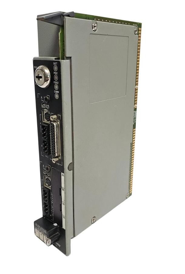 Used ALLEN BRADLEY 1785-L80B /E PLC-5/80 PROCESSOR MODULE REV. D01 F/W REV. B SER. E