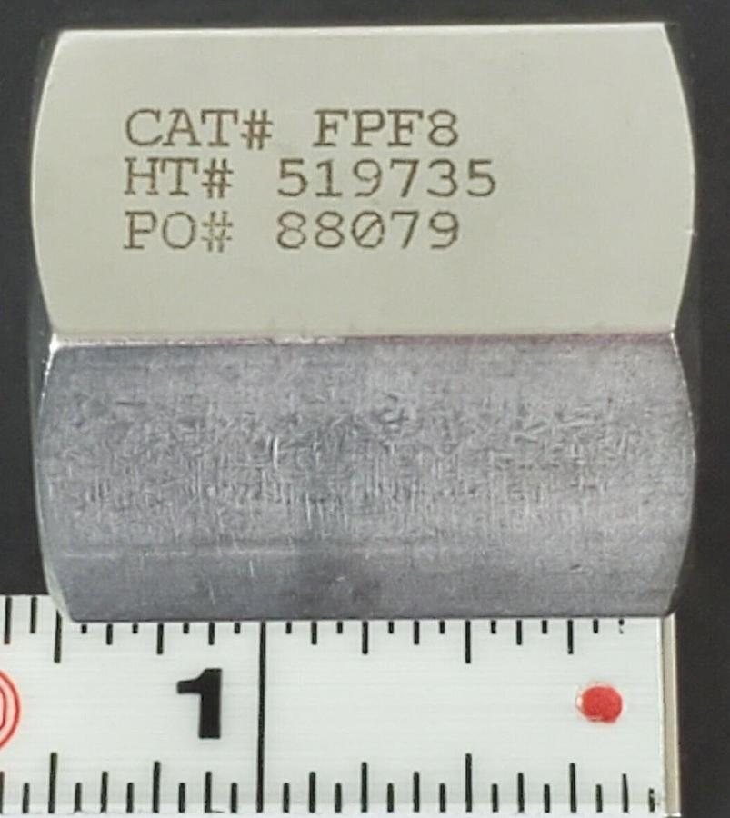 Used NEW BUETECH CAT#: FPF8 COUPLING HT#: 519735 PO#: 88079