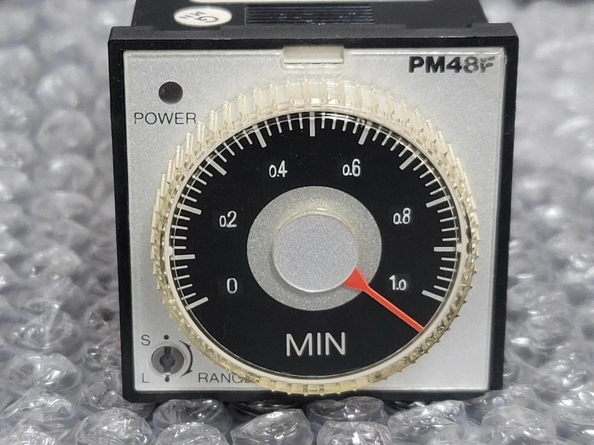 Used MATSUSHITA ELECTRIC NAIS PM48F OFF-DELAY TIMER PM48F-10M-AC120V, ATA5234