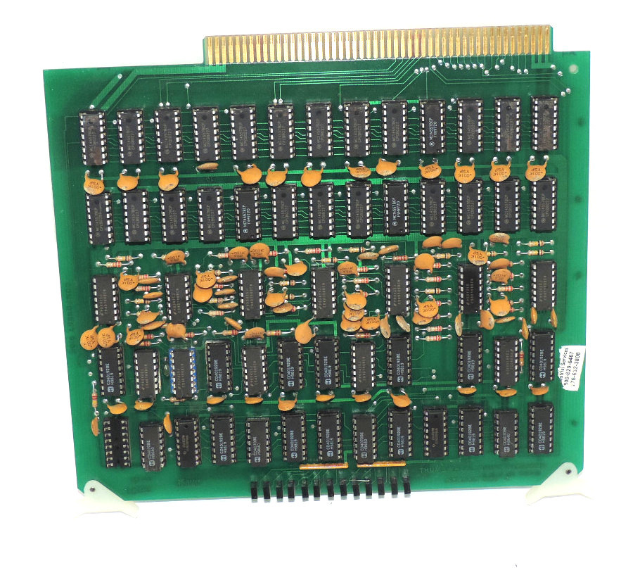 Used KIEFFER DESIGN D78260 REV. 2 THUMBWHEEL SHIFT REGISTER BOARD