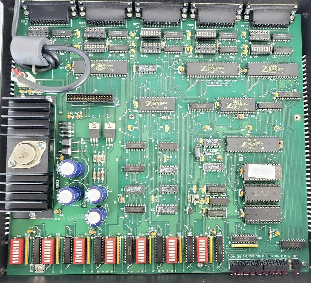 Used BLACK BOX TL160A-R2 BUFFERED DATA BROADCAST UNIT TL160AR2 (MISSING PARTS)