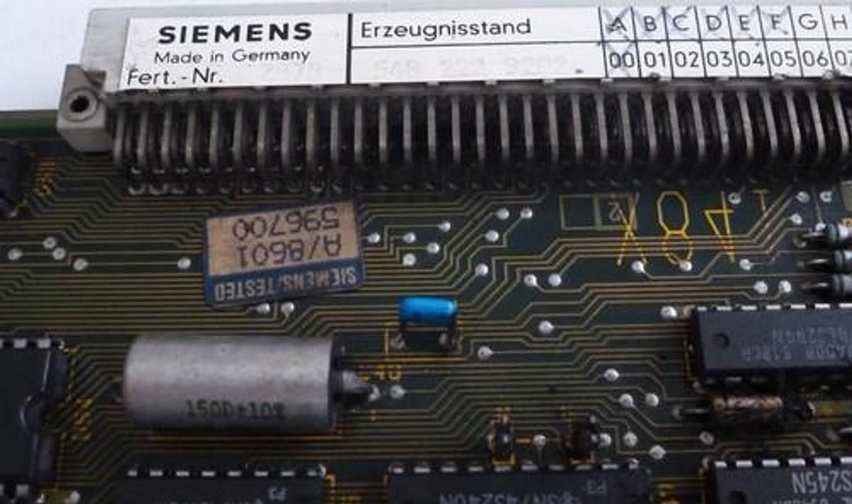 Used SIEMENS 6FX1122-2AB02 DRIVE BOARD 03840 548-222-9202 6FX11222AB02