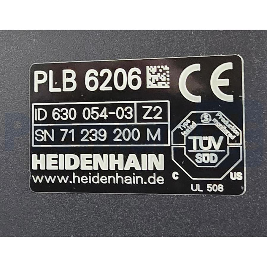 Used HEIDENHAIN PLB 6206 / PLB6206 Basic Module 6-Slot 630054-03 630 054-03 Z2 NSMP