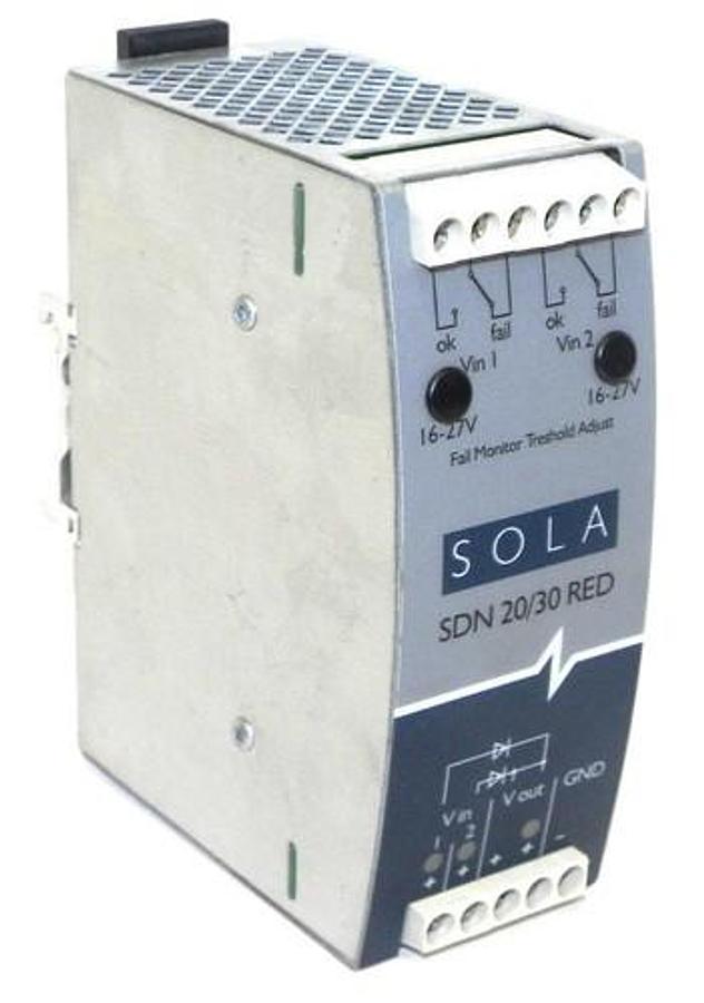 Used SOLA SDN20/30RED POWER SUPPLY SDN2030RED
