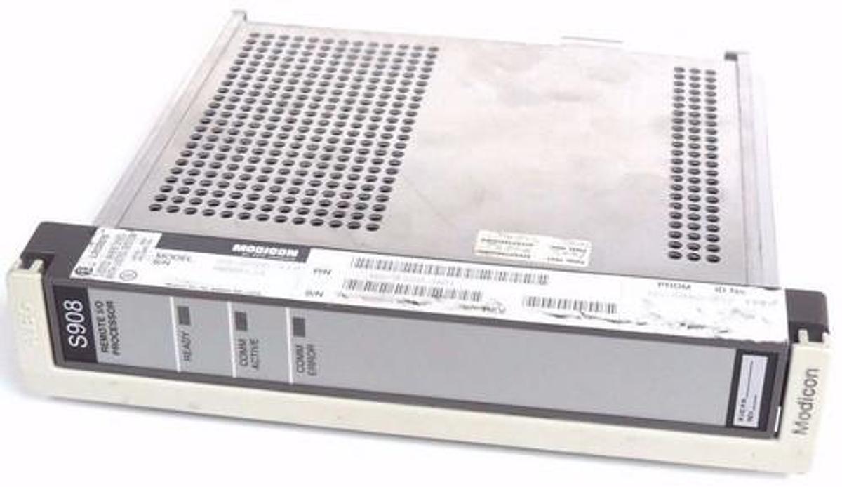 Used MODICON AS-9385-001 REMOTE I/O PROCESSOR AS9385001, AS-S908-110
