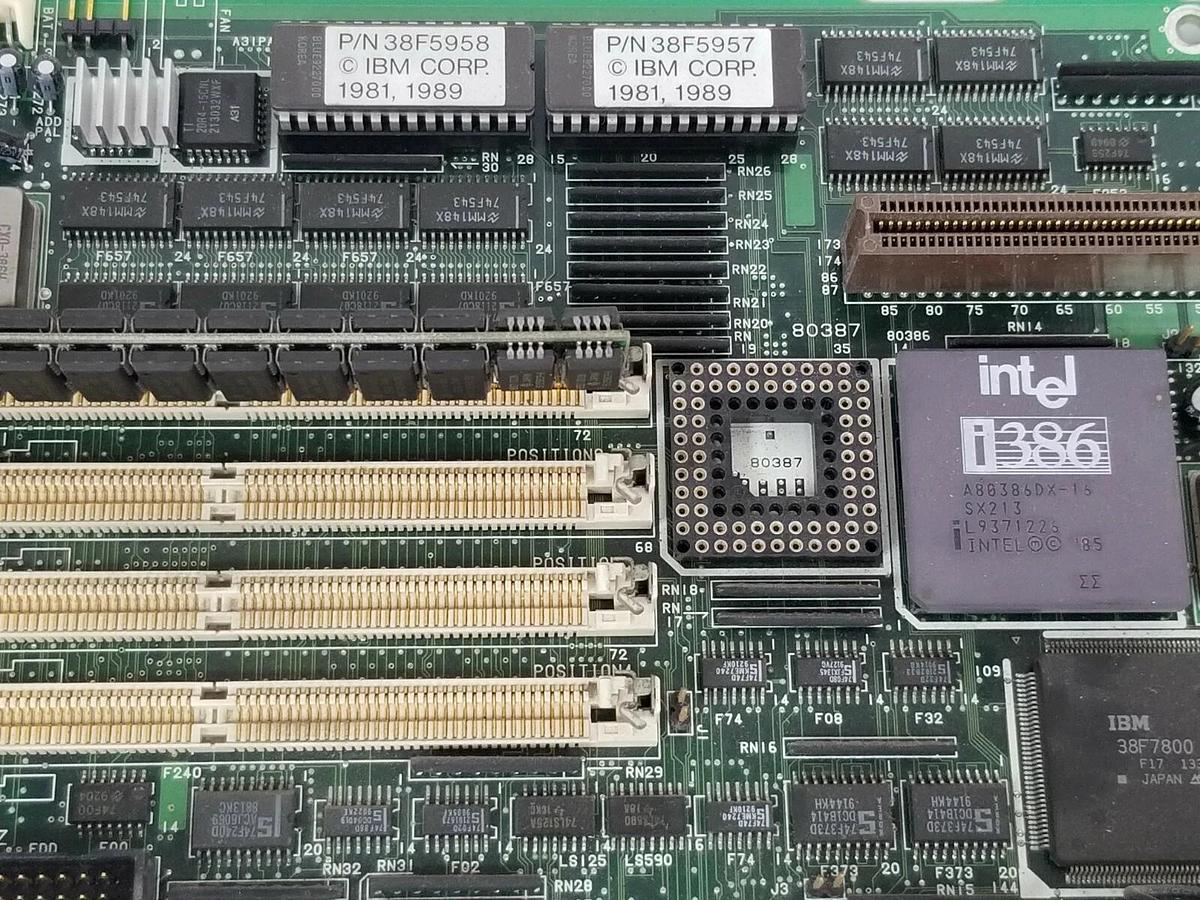 Used IBM / LENOVO 38F7806 SYSTEM CARD 16MHz IGH0254FA 38F5969 W/ 68X6127 2MB BOARD