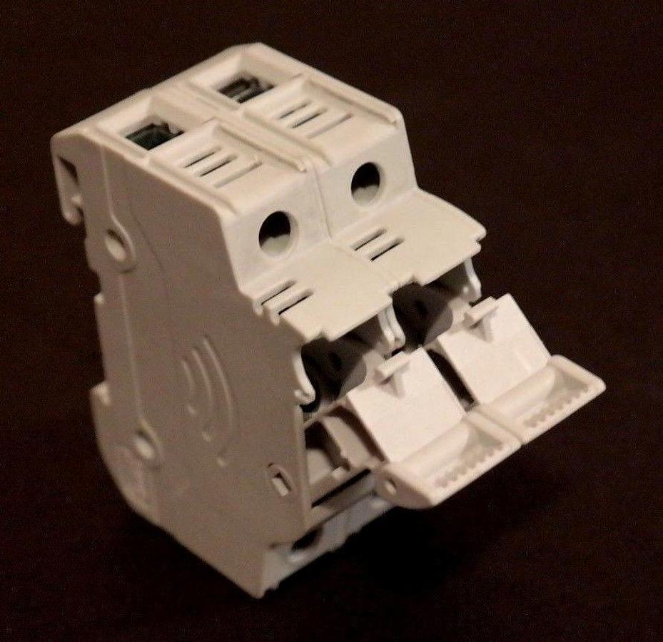 Used EDISON EHCC FUSEHOLDER 2-FUSE, 600V, 30A, 50/60HZ