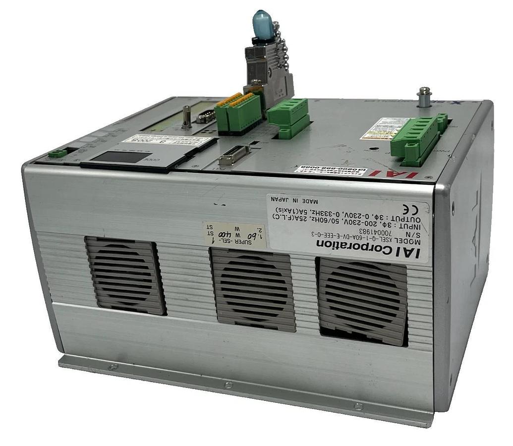 Used IAI XSEL-Q-1-60A-DV-E-EEE-0-3 | X-SEL Single-Axis Controller DeviceNet USPI