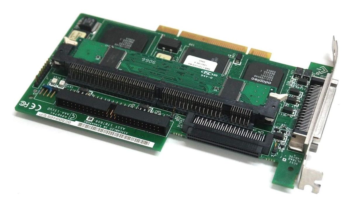 Used NEW ADAPTECH AAA-131U2 SCSI RAID CONTROLLER CARD AAA131U2