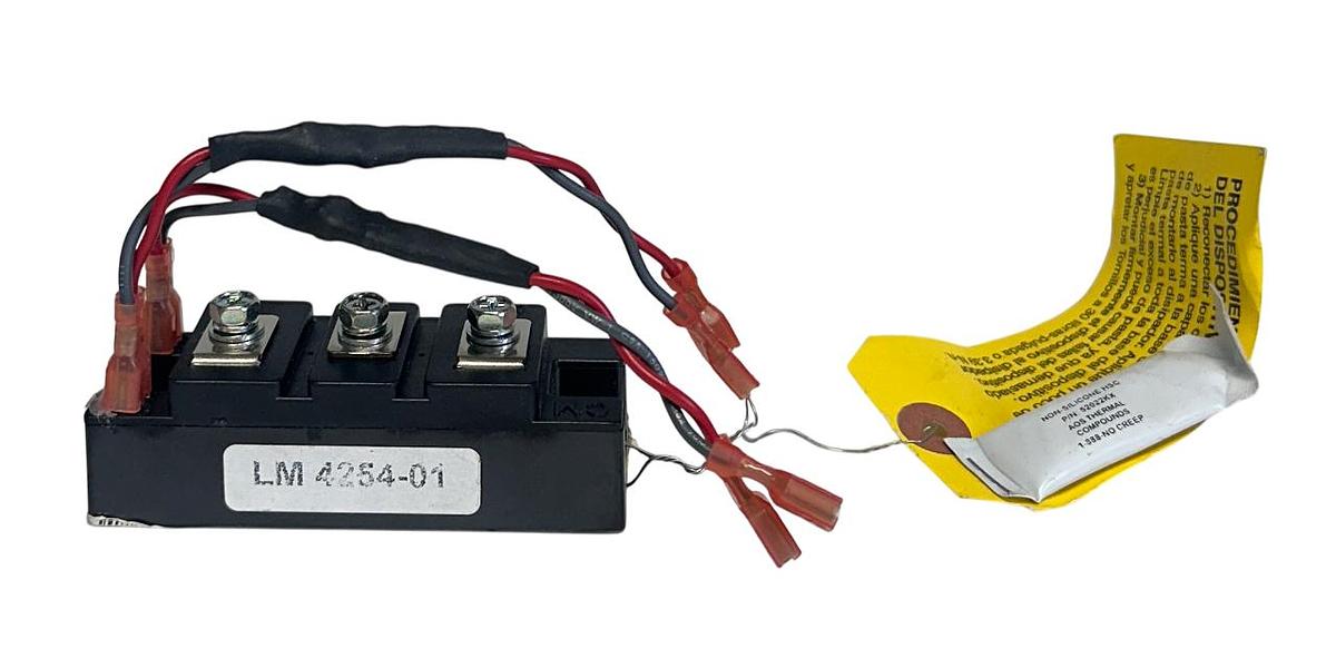Used 2 POWEREX LM4254-01 / CM100DY-12H POWER THYRISTOR MODULES 600V 100A 400W NSNP