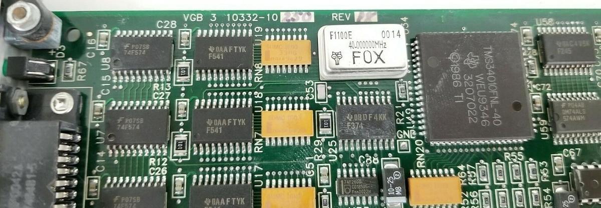 Used ADAPT TECH 10332-10250 PC BOARD MODULE VGB, 1033210250