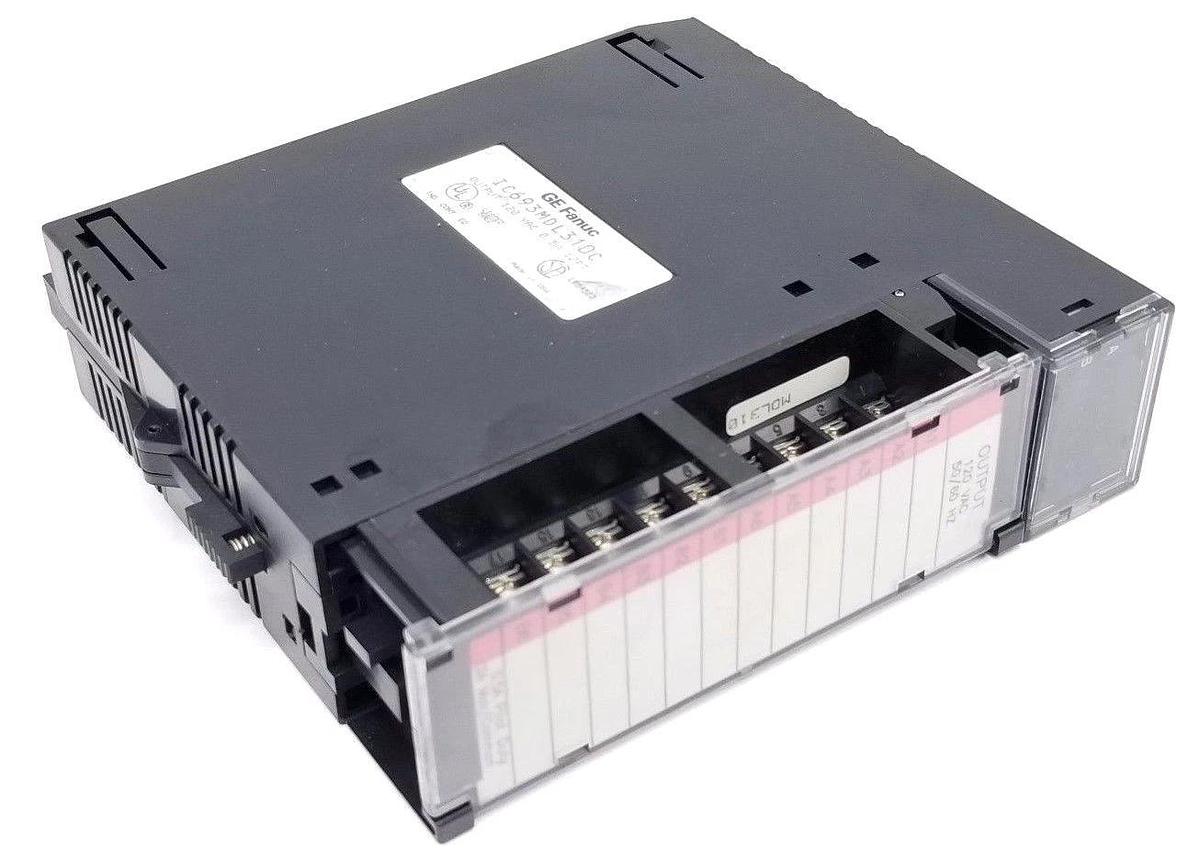 Used GE FANUC IC693MDL310C OUTPUT MODULE .5AMP, 12POINT, 120VAC