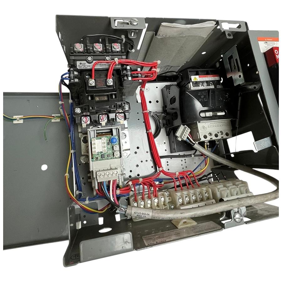 Used Allen-Bradley 2113B-BABD-7FEC2A-37TGA MCC Bucket 2HP 480V Size 1 Starter 140MG