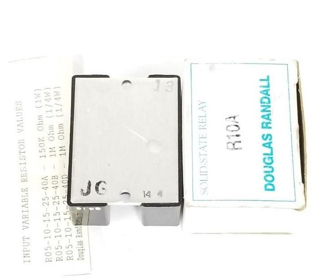 NIB DOUGLAS RANDALL R10A SOLID STATE RELAY