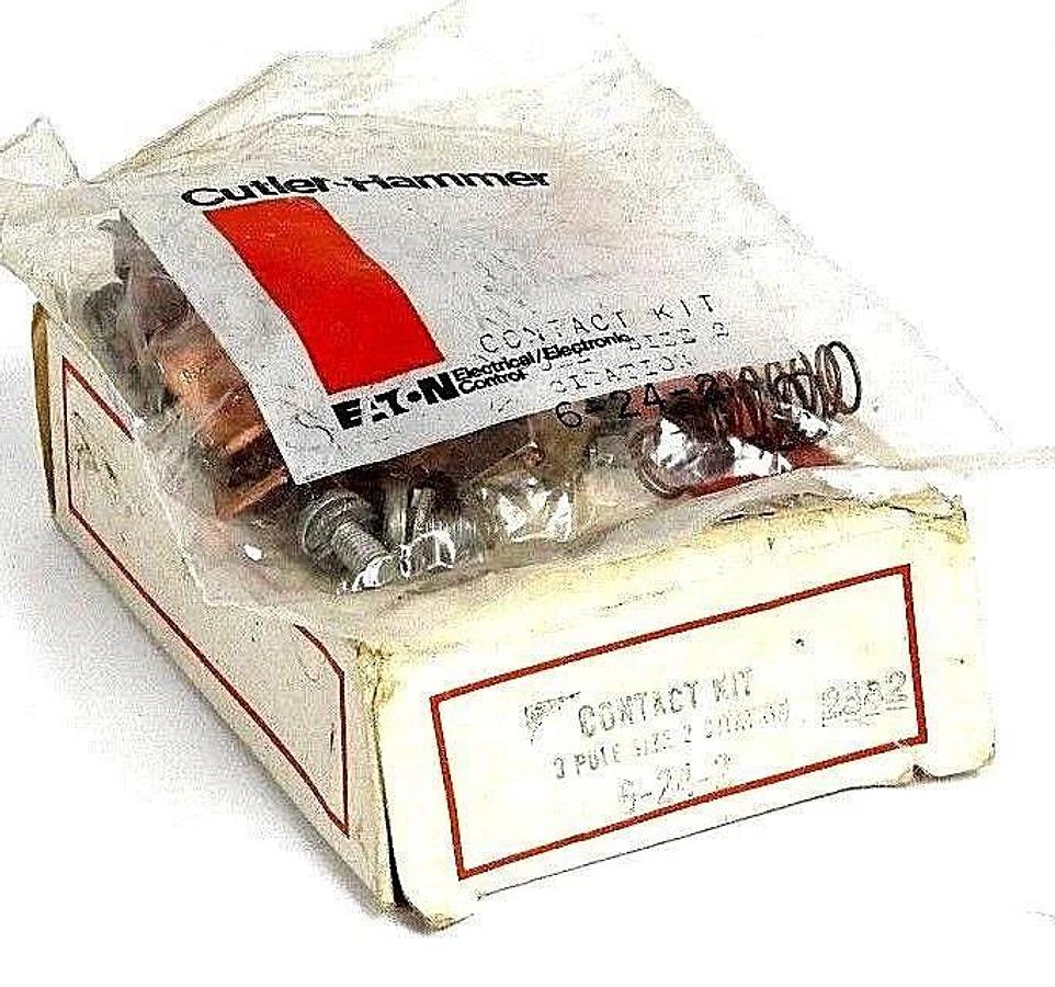 NIB CUTLER HAMMER 6-24-2 CONTACT KIT 3 POLE SIZE 2, 6242