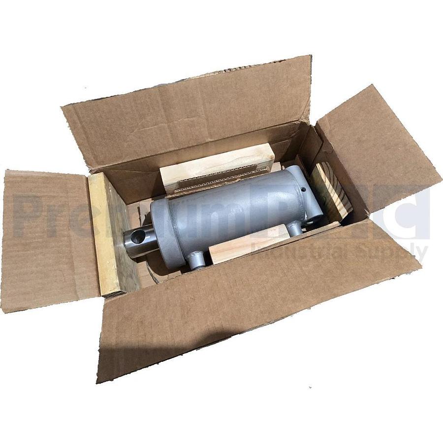 MEPACO APACHE STAINLESS EQUIPMENT 4"X5.75"X12.375" SS HYDRAULIC CYLINDER 121706