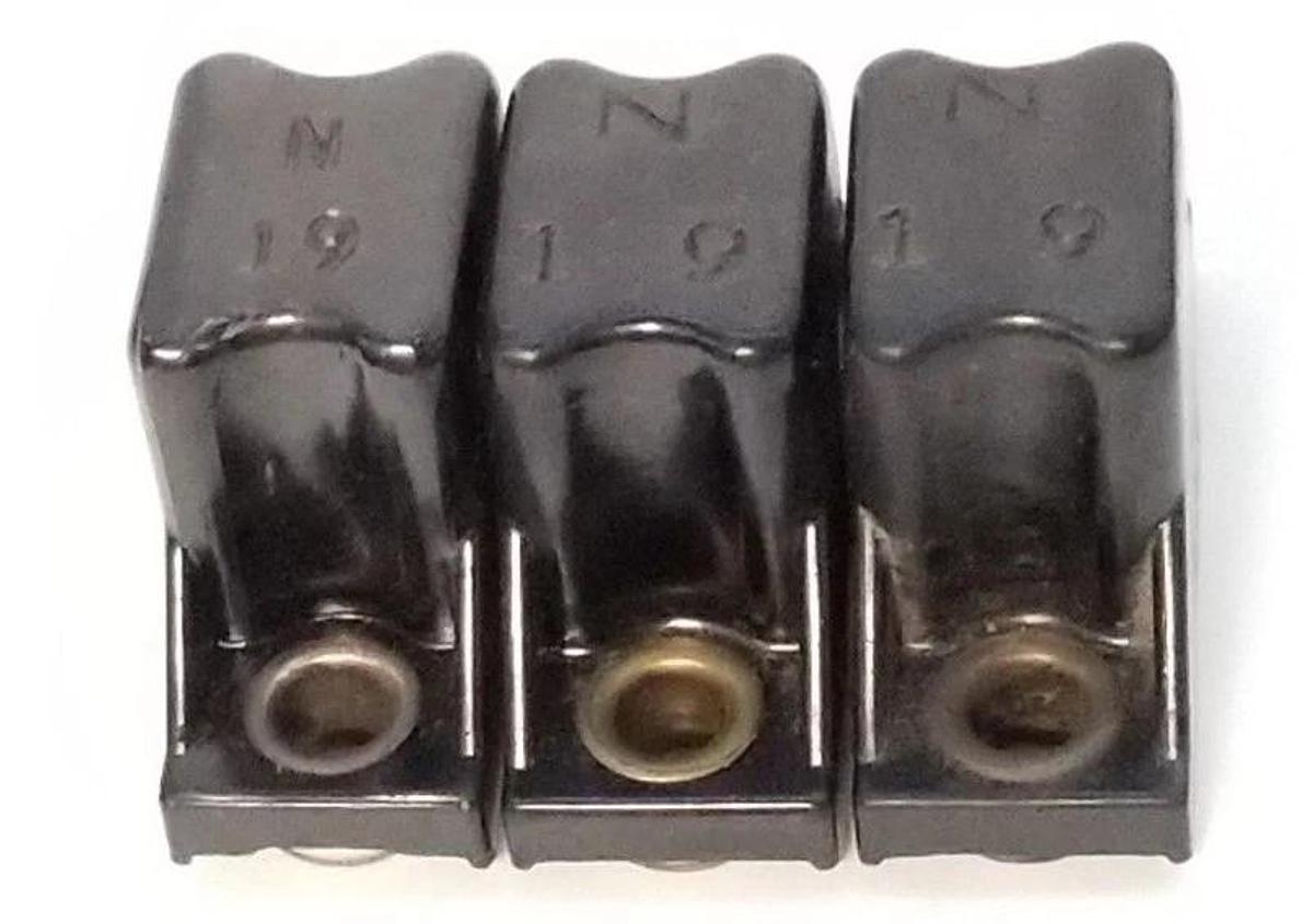 Used LOT OF 3 ALLEN BRADLEY N19 HEATER ELEMENTS