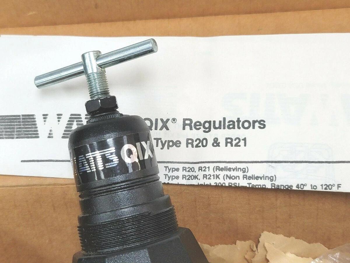 NIB WATTS QIX R21-00C-M1 REGULATOR R2100CM1