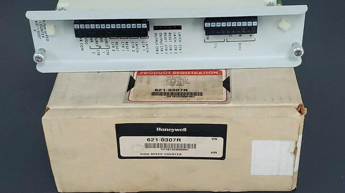 Used NIB HONEYWELL 621-0307R HIGH SPEED COUNTER MODULE 621-0307
