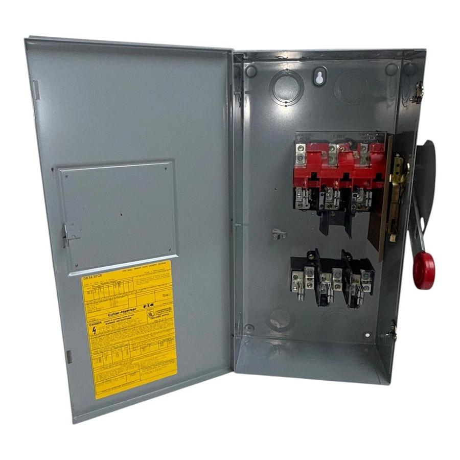 New Eaton Cutler-Hammer DH363FGK Safety Switch 100A 600V 3P Fusible