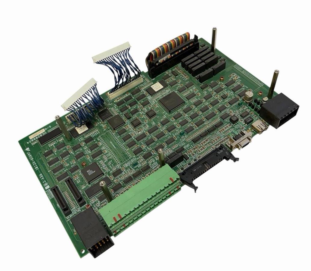 Used YASKAWA ELECTRIC JARCR-XCI01 REV. C0 PC BOARD JARCRXCI01