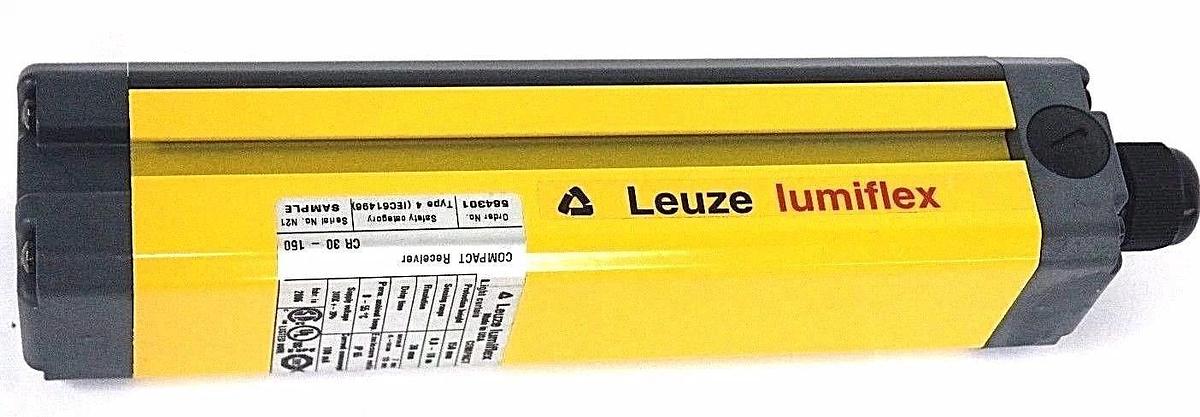 Used LEUZE LUMIFLEX CR30-150 COMPACT RECEIVER LIGHT CURTAIN CR30150