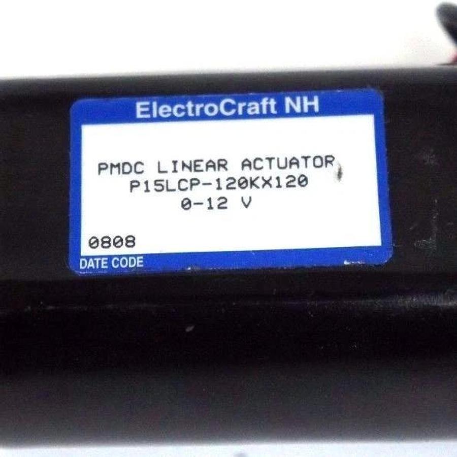 NEW ELECTROCRAFT P15LCP-120KX120 PMDC LINEAR ACTUATOR 0-12V, P15LCP120KX120