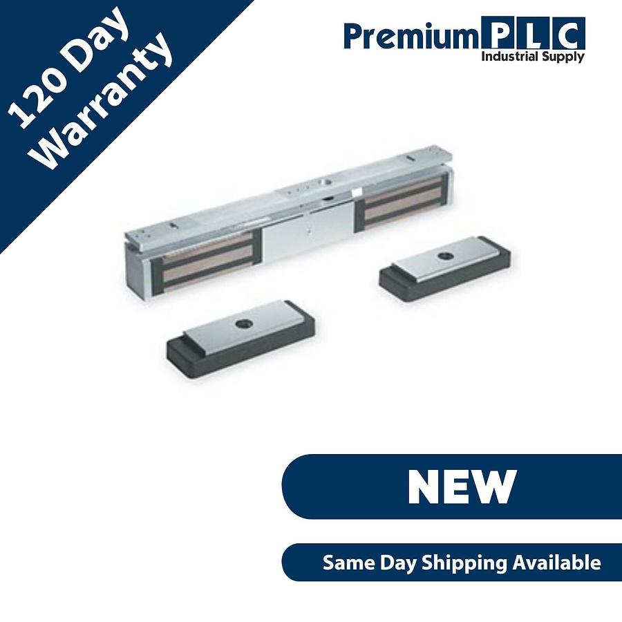 Used NEW SCHLAGE MAGLOCK M422 DOUBLE ELECTROMAGNETIC LOCK KIT, 500LBS, M420 SERIES