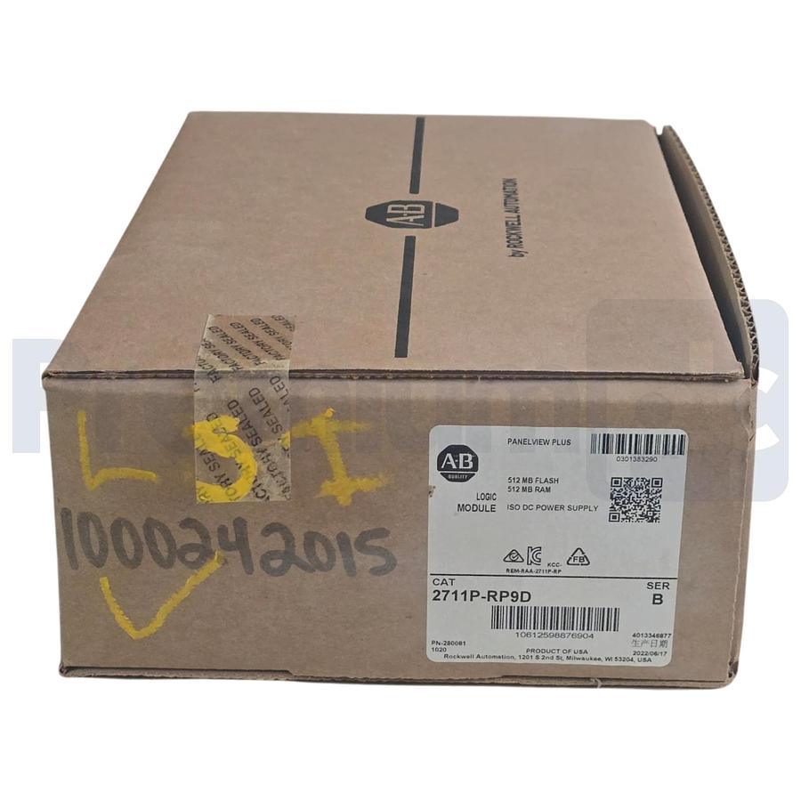 Used Opened Pre-Owned Allen Bradley 2711P-RP9D /B PanelView Plus 6 512MB Logic Module