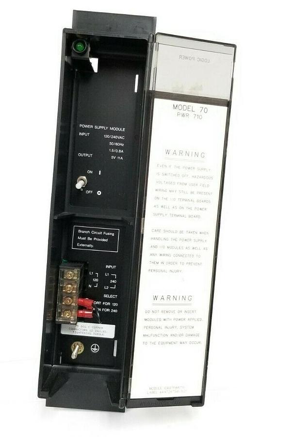Used GE FANUC IC697PWR710B POWER SUPPLY MODULE 5V 55W A20B-1002-0680